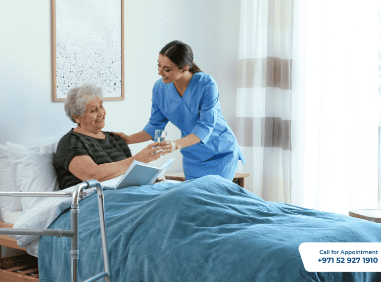 elderly care at home in dubai